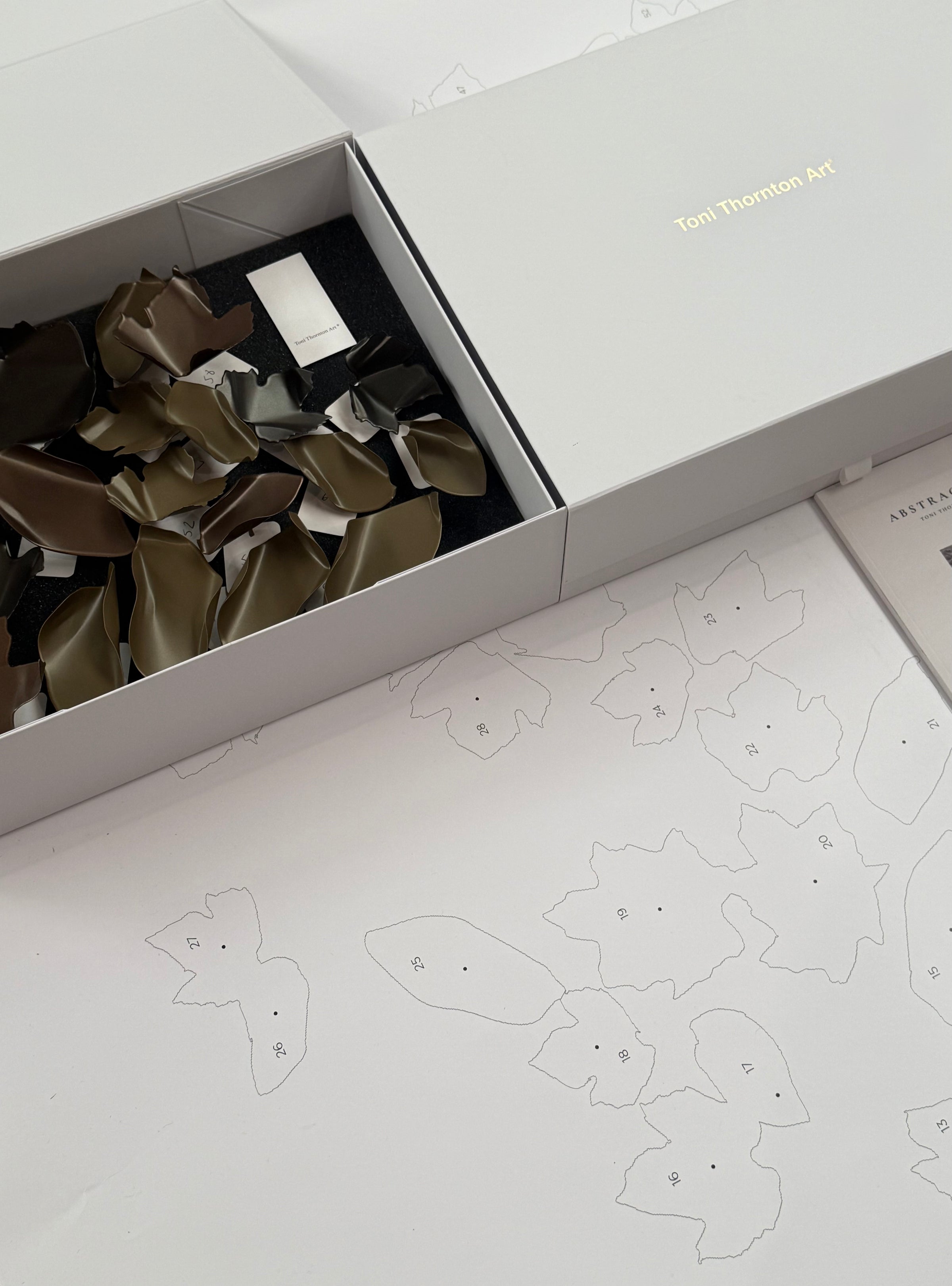 Lucky Four-Leaf Clover Fragments Installation