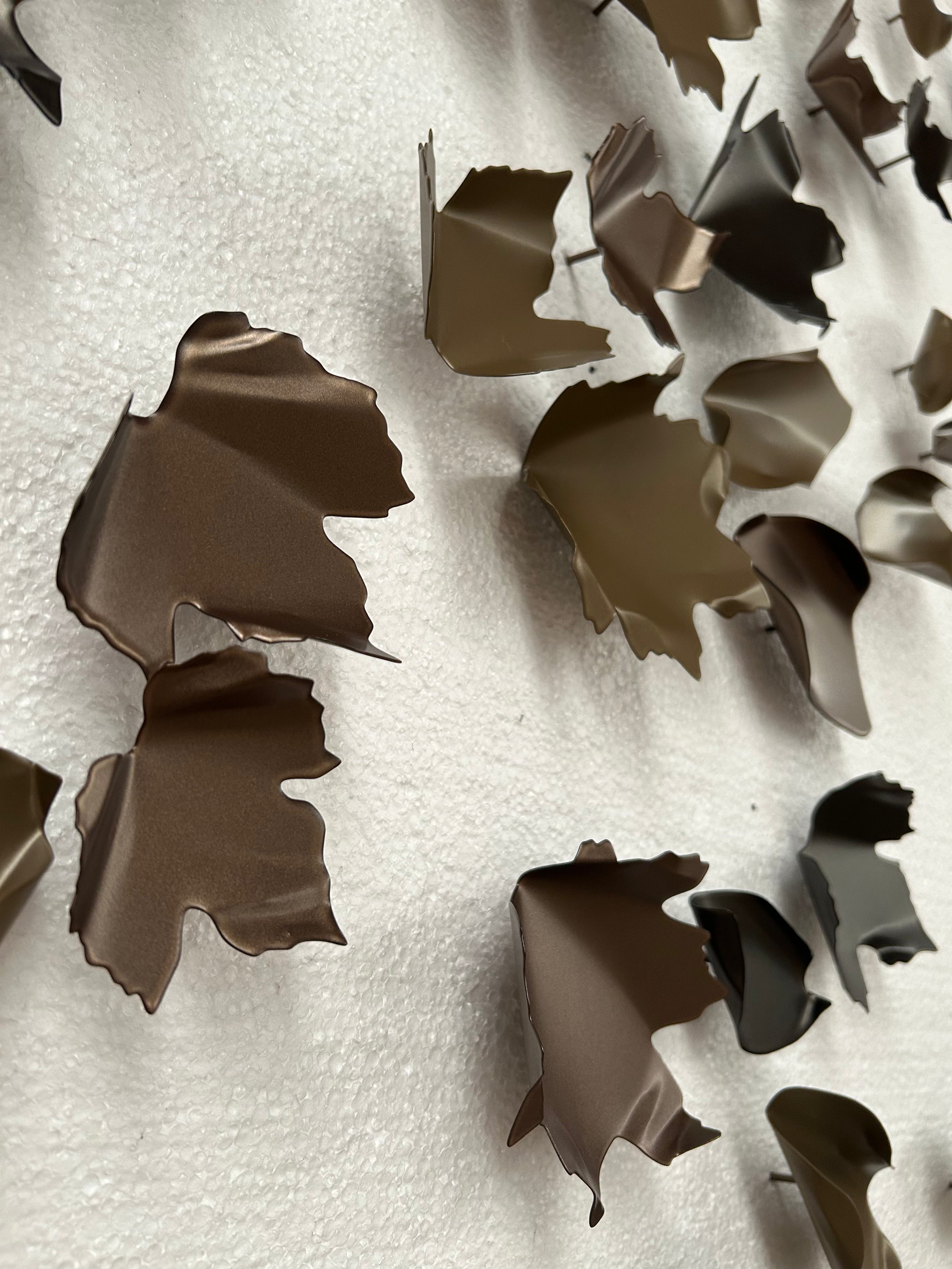 Tumbling Leaves Fragments Installation