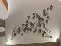 Tumbling Leaves Fragments Installation