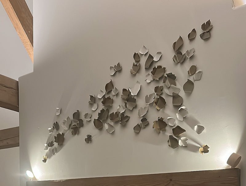 Tumbling Leaves Fragments Installation