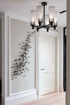 Climbing Petals Fragments Installation
